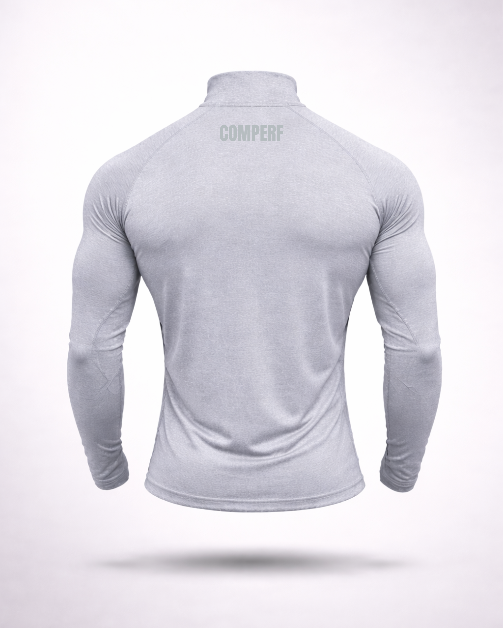 Comperf Performance Quarter-Zip - Grey